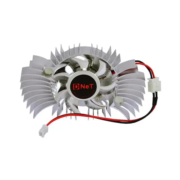 فن مخصوص گرافیک دی نت دارای هیت سینک 6x9 سانتی متری D-net Graphic Card Fan With 6x9cm Heat Sink - 3