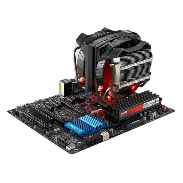 خنک کننده پردازنده وی 8 جی تی اس کولر مستر COOLER MASTER V8 GTS RR-V8VC-16PR-R1 CPU COOLER - 2