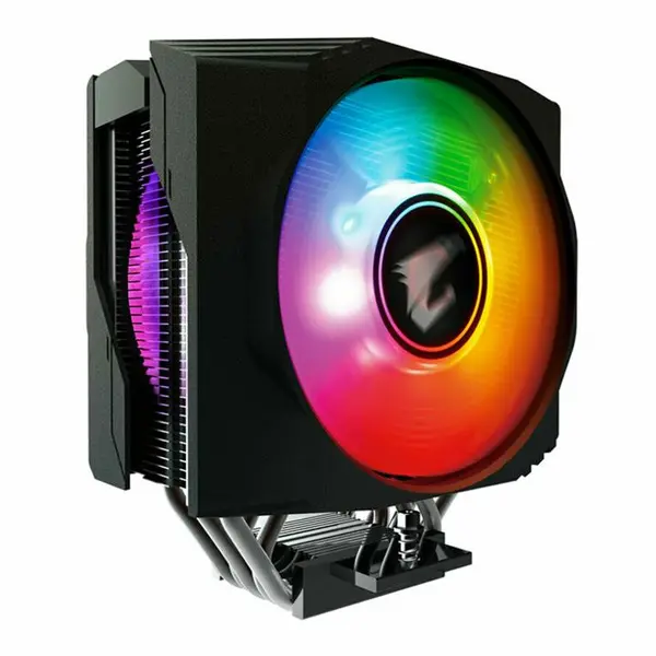 فن خنک کننده پردازنده گیگابایت مدل AORUS ATC800 Gigabyte C200 Glass with Gigabyte Aorus P750W Gold PSU & Gigabyte Aorus ATC800 CPU Cooler