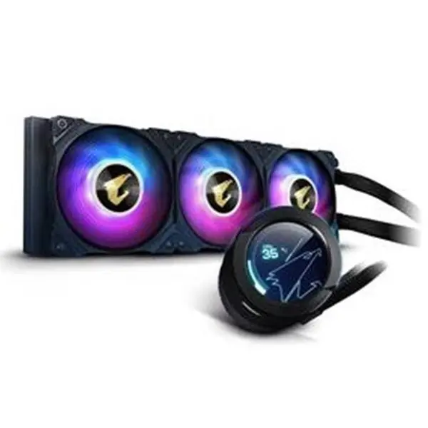 خنک کننده مایع پردازنده گیگابایت AORUS WATERFORCE 360 GigaByte AORUS WATERFORCE 360 ARGB CPU Liquid Cooler