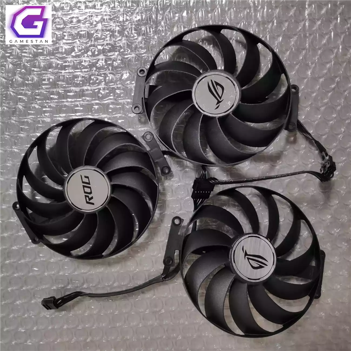 فن کارت گرافیک ایسوس ASUS ROG Strix RTX3060/3070/3080/3090 (سه عدد فن اصلی)