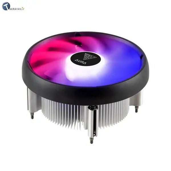 فن خنک کننده پردازنده گیم دیاس AURA GA1 GAMDIAS AURA GA1 Multi-color CPU Air Cooler