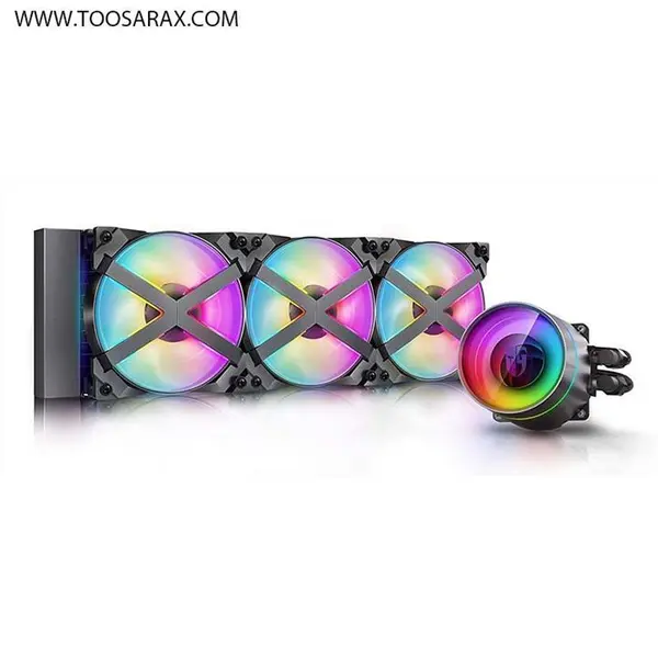 خنک کننده مایع پردازنده دیپ کول CASTLE 360EX RGB CPU LIQUID COOLER CASTLE 360EX RGB GAMER STORM - 3