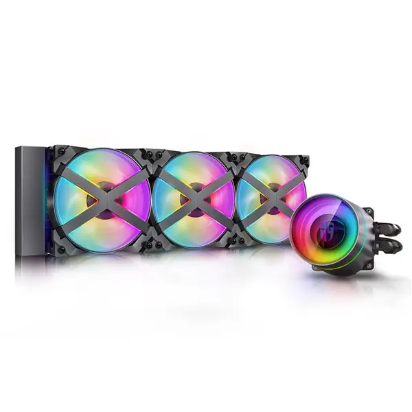 خنک کننده مایع پردازنده دیپ کول CASTLE 360EX RGB CPU LIQUID COOLER CASTLE 360EX RGB GAMER STORM - 4