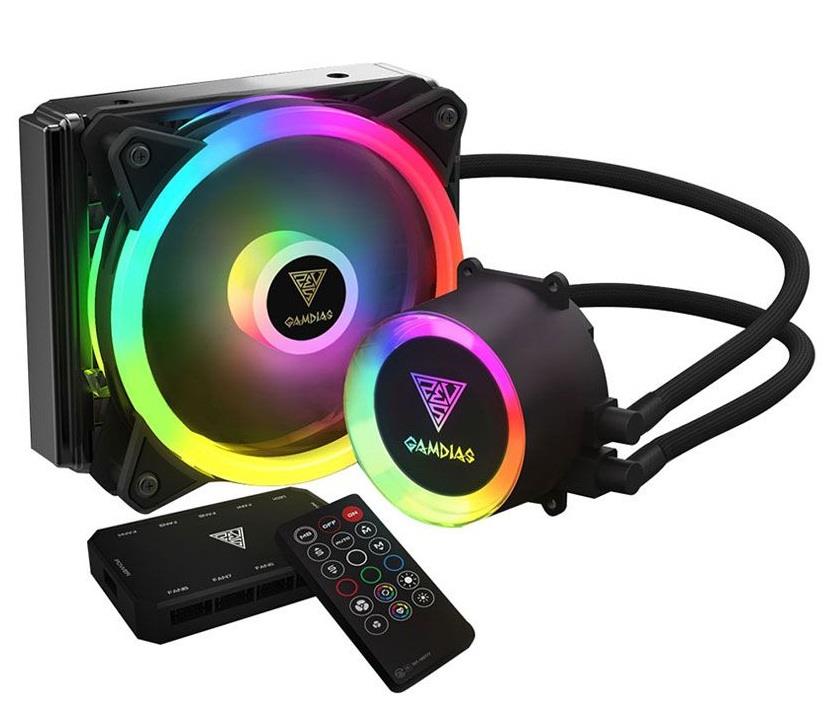 GamDias CHIONE E2-120R RGB CPU Liquid Cooler