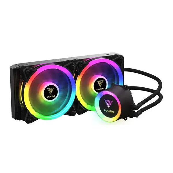 فن خنک کننده سی پی یو گیم دیاس مدل CHIONE M2-240R GamDias CHIONE M2-240R RGB CPU Liquid Cooler