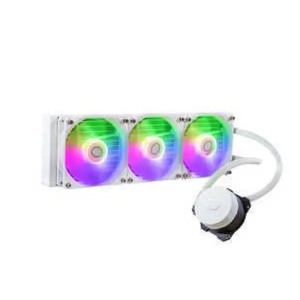 فن پردازنده کولر مستر مدل CoolerMaster 360L Core ARGB WHITE