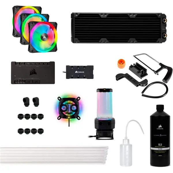 کیت خنک کننده Corsair Hydro X Series Xh305I – Icue Ql120 RGB –