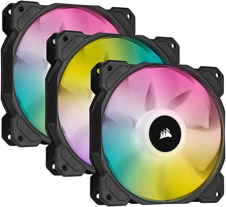 Corsair iCUE SP120 RGB ELITE Triple fan case