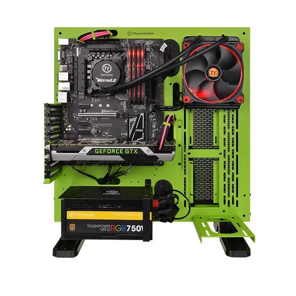 CPU Cooler Thermaltake Water 3.0 Riing Red 140