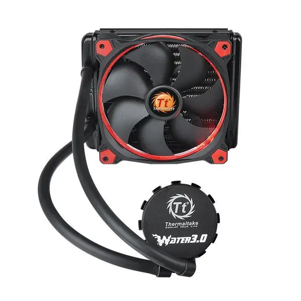 CPU Cooler Thermaltake Water 3.0 Riing Red 140