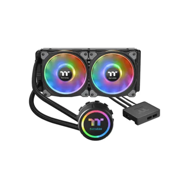 خنک کننده مایع پردازنده ترمال تیک مدل Floe DX RGB 240 TT Premium Edition CPU Cooler: Thermaltake Floe DX RGB 240 TT Premium Edition