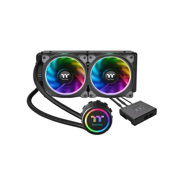 خنک کننده مایع پردازنده ترمال تیک مدل Floe Riing RGB 240 TT Premium Edition CPU Cooler: Thermaltake Floe Riing RGB 240 TT Premium Edition