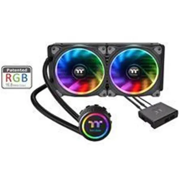 خنک کننده مایع پردازنده ترمالتیک مدل Floe Riing RGB 280 TT Premium Edition Thermaltake Floe Riing RGB 280 TT Premium Edition All-in-One Liquid CPU Cooler
