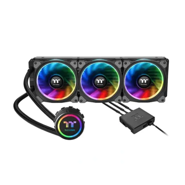 خنک کننده مایع پردازنده ترمال تیک مدل Floe Riing RGB 360 TT Premium Edition CPU Cooler: Thermaltake Floe Riing RGB 360 TT Premium Edition