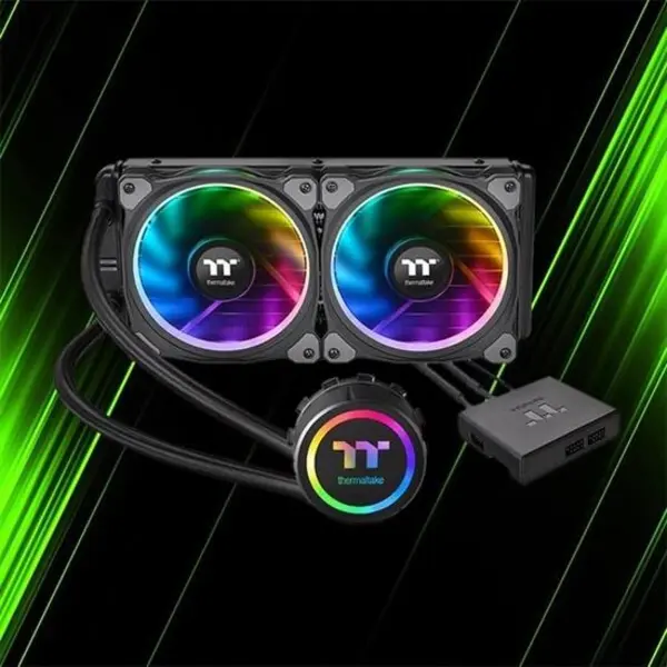 خنک کننده مایع پردازنده ترمالتیک Floe Riing RGB 240 TT Premium Edition