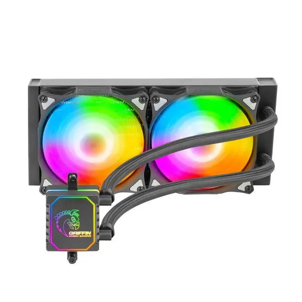 خنک کننده مایع پردازنده گرین GLACIER 240 ARGB Green GLACIER 240 ARGB