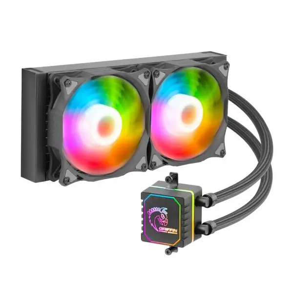خنک کننده مایع پردازنده گرین GLACIER 240 ARGB Green GLACIER 240 ARGB