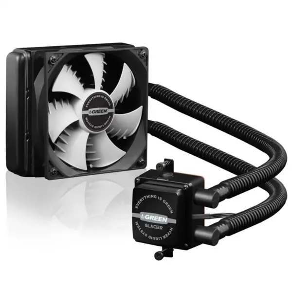 سیستم خنک کننده آبی گرین مدل Glacier GLC120A Green Glacier GLC120A Liquid Cooling System