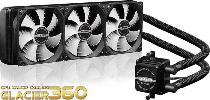 CPU Cooler: Green Glacier GLC360-A