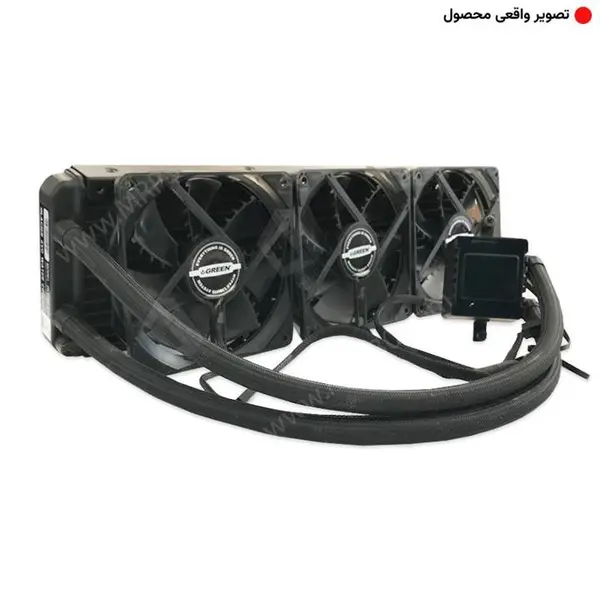 خنک کننده مایع پردازنده گرین Green Glacier 360 Evo Stock