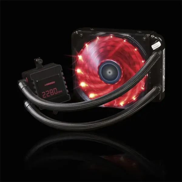 Green Glacier GLC 120-EVO CPU Cooler فن سی پی یو گرین Green Glacier GLC120 EVO CPU Cooler