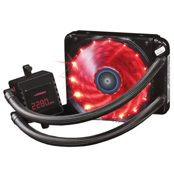 Green Glacier GLC 120-EVO CPU Cooler فن سی پی یو گرین Green Glacier GLC120 EVO CPU Cooler