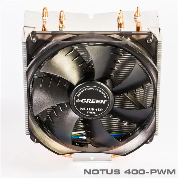 Green Notus400-PWM CPU Cooler - 3