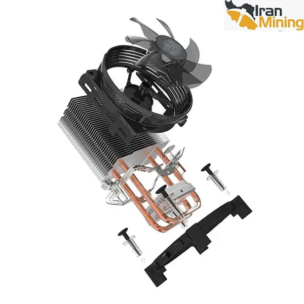 فن خنک کننده پردازنده کولر مستر مدل Hyper T20 Cooler Master Hyper T20 CPU Air Cooler - 5