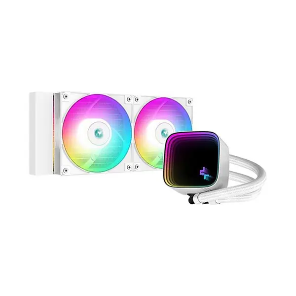 خنک کننده پردازنده دیپ کول مدل LS520 SE WH CPU Cooler: Deepcool LS520 SE White ARGB