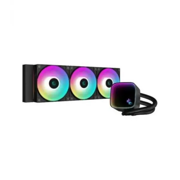خنک کننده پردازنده دیپ کول مدل LS720 SE Deep Cool LS720 SE Black CPU RGB LGA 1700 Liquid Cooler - 2