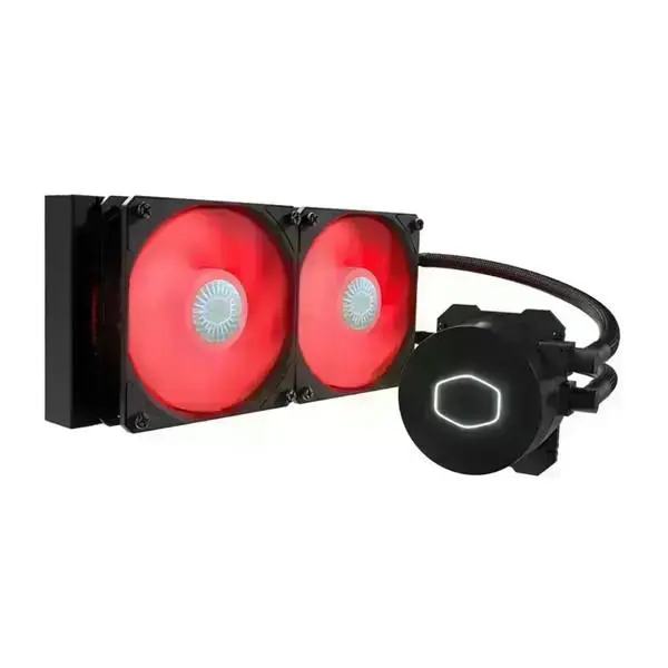 خنک کننده مایع پردازنده کولر مستر MasterLiquid ML240L RED V2 Cooler Master MasterLiquid ML240L RED V2 CPU Cooler - 2