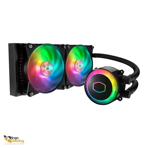 خنک کننده پردازنده کولر مستر مدل MasterLiquid ML240R RGB Cooler Master MasterLiquid ML240R RGB CPU Cooler - 5