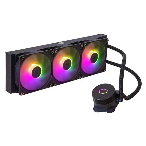 خنک کننده مایع پردازنده کولر مستر MASTERLIQUID 360L CORE ARGB Cooler Master MASTERLIQUID 360L CORE ARGB Liquid Cooling - 2