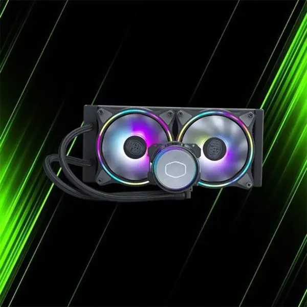 خنک کننده مایع پردازنده کولر مستر MASTERLIQUID ML240 ILLUSION Cooler Master MasterLiquid ML240 Illusion - 2