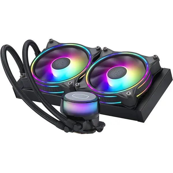 خنک کننده مایع پردازنده کولر مستر MASTERLIQUID ML240 ILLUSION Cooler Master MasterLiquid ML240 Illusion - 3