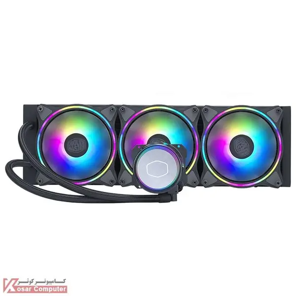 خنک کننده مایع پردازنده کولر مستر MASTERLIQUID ML360 ILLUSION Cooler Master MASTERLIQUID ML360 ILLUSION - 3