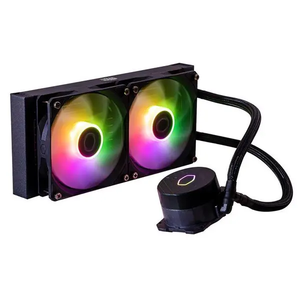 خنک کننده مایع پردازنده کولر مستر MASTERLIQUID 240L CORE Cooler Master MASTERLIQUID 240L CORE ARGB Liquid Cooling - 2