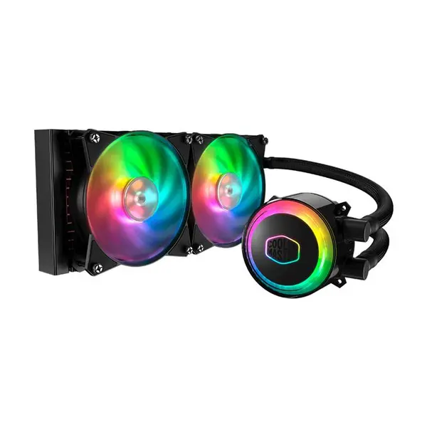 خنک کننده پردازنده کولر مستر مدل MasterLiquid ML240R RGB Cooler Master MasterLiquid ML240R RGB CPU Cooler - 4