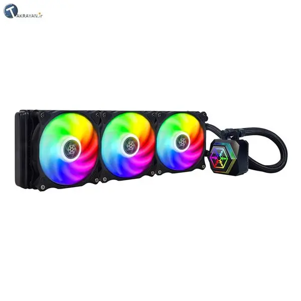 خنک کننده پردازنده سیلوراستون مدل PF360-ARGB SilverStone PF360-ARGB 360mm All in One RGB CPU Liquid Cooler