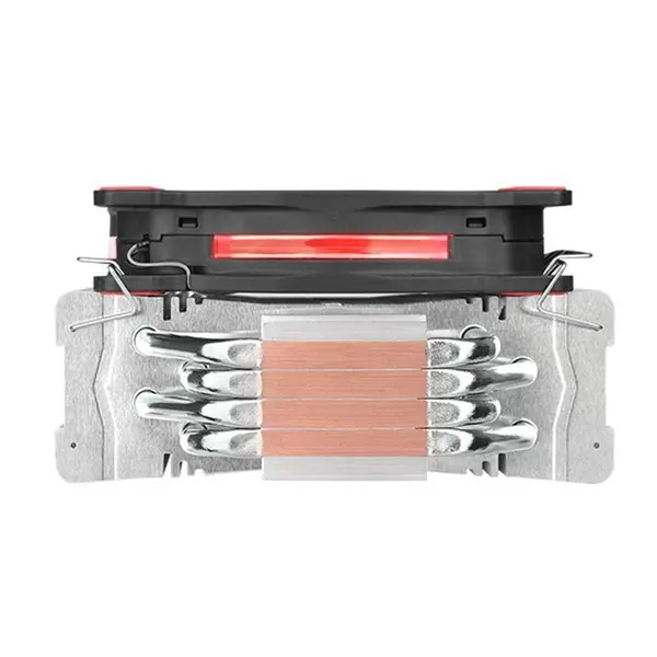 خنک کننده پردازنده ترمالتیک مدل Riing Silent 12 Red Thermaltake Riing Silent 12 Red CPU Air Cooler - 2