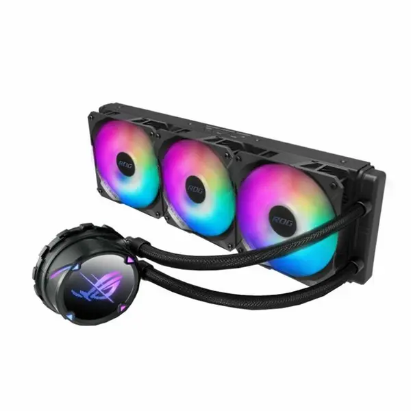 خنک کننده مایع پردازنده ایسوس ROG STRIX LC II 360 ARGB asus ROG STRIX LC II 360 ARGB CPU cooler