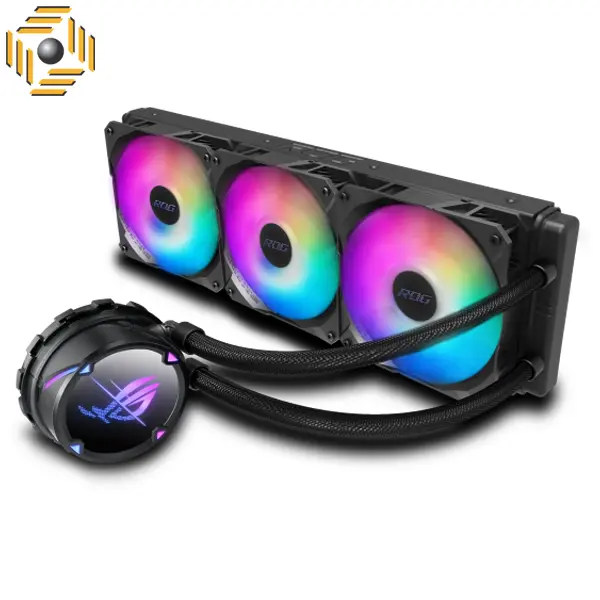 خنک کننده مایع پردازنده ایسوس ROG STRIX LC II 360 ARGB asus ROG STRIX LC II 360 ARGB CPU cooler