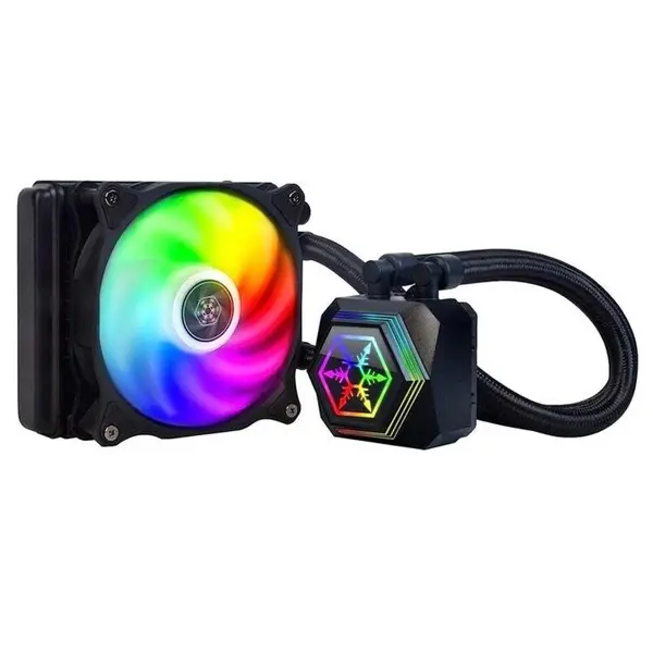 فن واترکولینگ سیلوراستون مدل SILVERSTONE SST PF120 ARGB V2 CPU Cooler: SilverStone PF120-ARGB