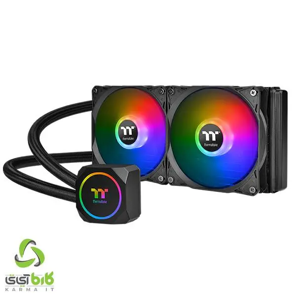 خنک کننده فن پردازنده ترمالتیک Thermaltake TH240 ARGB Sync Thermaltake TH240 ARGB Sync CPU Liquid Cooler