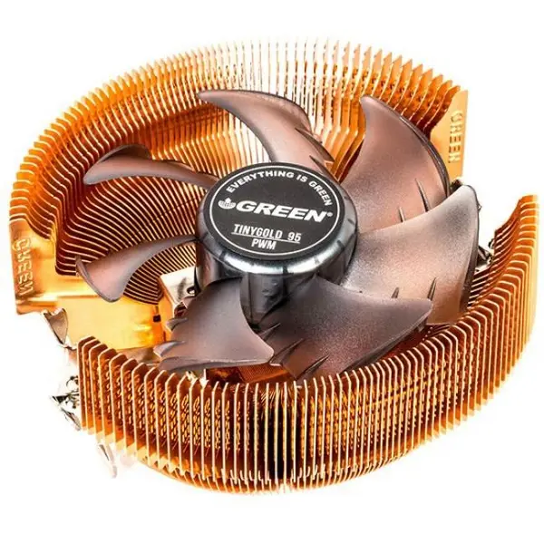 سیستم خنک کننده بادی گرین مدل Tiny Gold 95 PWM Green Tiny Gold 95 PWM Air Cooling System - 3
