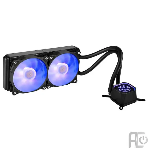 خنک کننده پردازنده سیلور استون مدل Tundra Series SST-TD02-RGB-V2 CPU Cooler: SilverStone Tundra TD02 RGB V2