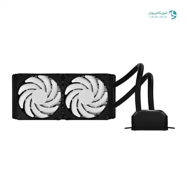 خنک کننده پردازنده سیلوراستون مدل Tundra SST-TD02-SLIM-V2 SilverStone Tundra SST-TD02-SLIM-V2 CPU Liquid Cooler - 3