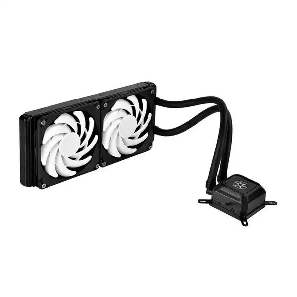 خنک کننده پردازنده سیلوراستون مدل Tundra SST-TD02-SLIM-V2 SilverStone Tundra SST-TD02-SLIM-V2 CPU Liquid Cooler - 5