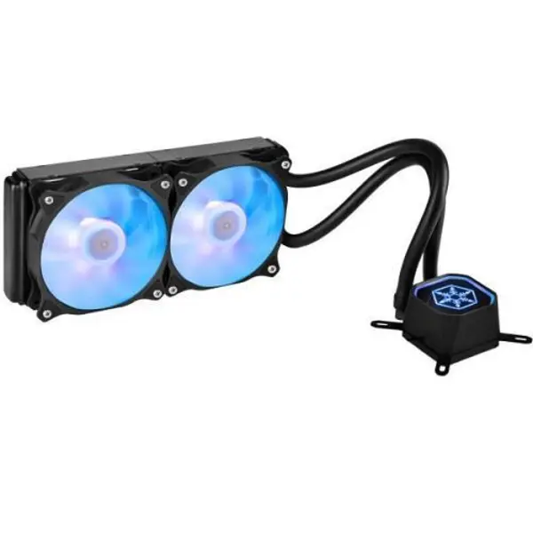 خنک کننده پردازنده سیلوراستون مدل Tundra SST-TD02-RGB SilverStone Tundra SST-TD02-RGB CPU Liquid Cooler - 3